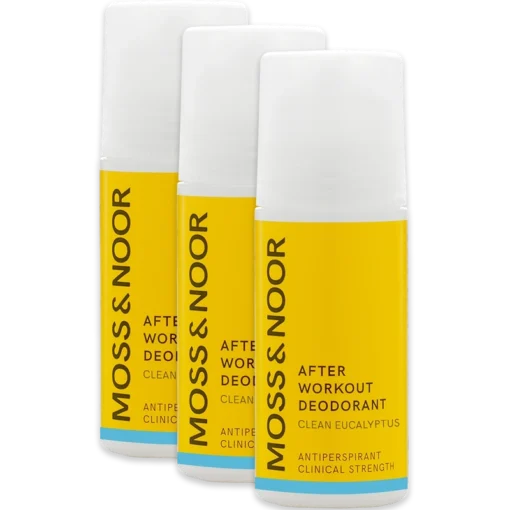 shop Moss & Noor After Workout Deodorant 3 Pack - Clean Eucalyptus af Moss & Noor - online shopping tilbud rabat hos shoppetur.dk