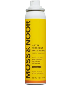 shop Moss & Noor After Workout Dry Shampoo Dark Hair Pocket Size 80 ml af Moss & Noor - online shopping tilbud rabat hos shoppetur.dk