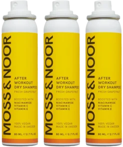 shop Moss & Noor After Workout Dry Shampoo Pocket Size 3 Pack af Moss & Noor - online shopping tilbud rabat hos shoppetur.dk