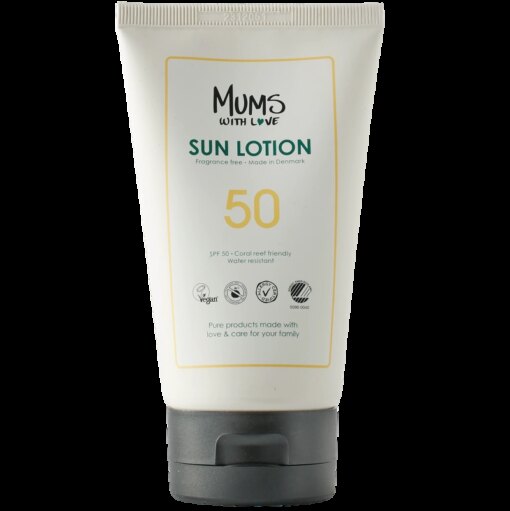 shop Mums With Love Sun Lotion SPF 50 - 150 ml af Mums With Love - online shopping tilbud rabat hos shoppetur.dk