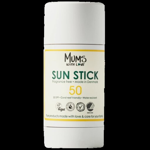 shop Mums With Love Sun Stick SPF 50 - 15 ml af Mums With Love - online shopping tilbud rabat hos shoppetur.dk