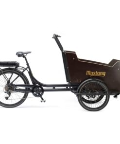 shop Mustang Cargo Electric 26" el-ladcykel med 9 gear - Black af mustang - online shopping tilbud rabat hos shoppetur.dk