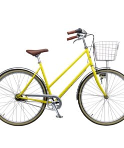 shop Mustang Vintage Classic 28" damecykel med 7 gear - Light Lemon af mustang - online shopping tilbud rabat hos shoppetur.dk