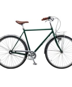 shop Mustang Vintage Classic 28" herrecykel med 3 gear - Racing green af mustang - online shopping tilbud rabat hos shoppetur.dk