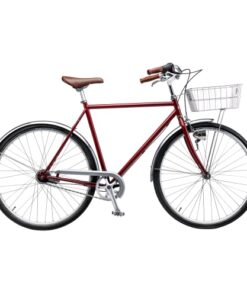 shop Mustang Vintage Classic 28" herrecykel med 7 gear - Wine Red af mustang - online shopping tilbud rabat hos shoppetur.dk