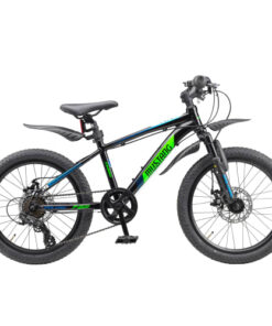 shop Mustang Vulcan TX330 20" mountainbike med 7 gear - Black/blue/green af mustang - online shopping tilbud rabat hos shoppetur.dk