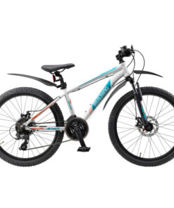 shop Mustang Vulcan TX440 24" mountainbike med 21 gear - White/blue/orange af mustang - online shopping tilbud rabat hos shoppetur.dk