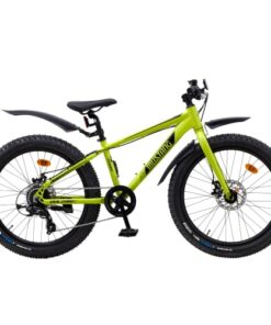 shop Mustang Vulcan TX550 24" fatbike med 8 gear - Lime af mustang - online shopping tilbud rabat hos shoppetur.dk