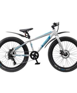 shop Mustang Vulcan TX550 24" fatbike med 8 gear - White/blue af mustang - online shopping tilbud rabat hos shoppetur.dk