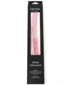 shop NICMA Styling Glitter Extensions - Pink af NICMA Styling - online shopping tilbud rabat hos shoppetur.dk