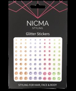 shop NICMA Styling Glitter Stickers - Rainbow af NICMA Styling - online shopping tilbud rabat hos shoppetur.dk