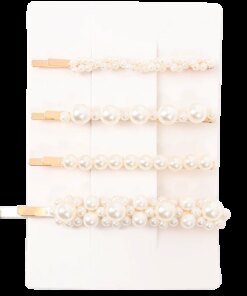 shop NICMA Styling Pearl Pins 4-pack af NICMA Styling - online shopping tilbud rabat hos shoppetur.dk