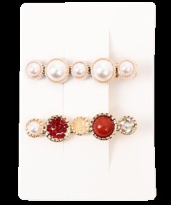 shop NICMA Styling Rhinestone Pins 2-pack af NICMA Styling - online shopping tilbud rabat hos shoppetur.dk