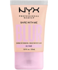 shop NYX Prof. Makeup Bare With Me Blur Tint Foundation 30 ml - 02 Fair af NYX Professional Makeup - online shopping tilbud rabat hos shoppetur.dk