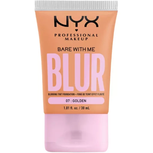 shop NYX Prof. Makeup Bare With Me Blur Tint Foundation 30 ml - 07 Golden af NYX Professional Makeup - online shopping tilbud rabat hos shoppetur.dk