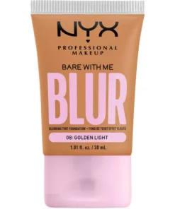 shop NYX Prof. Makeup Bare With Me Blur Tint Foundation 30 ml - 08 Golden Light af NYX Professional Makeup - online shopping tilbud rabat hos shoppetur.dk