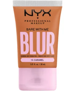 shop NYX Prof. Makeup Bare With Me Blur Tint Foundation 30 ml - 13 Caramel af NYX Professional Makeup - online shopping tilbud rabat hos shoppetur.dk