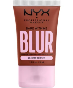 shop NYX Prof. Makeup Bare With Me Blur Tint Foundation 30 ml - 20 Deep Bronze af NYX Professional Makeup - online shopping tilbud rabat hos shoppetur.dk