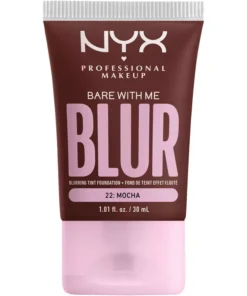 shop NYX Prof. Makeup Bare With Me Blur Tint Foundation 30 ml - 22 Mocha af NYX Professional Makeup - online shopping tilbud rabat hos shoppetur.dk