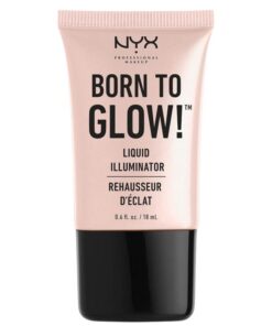 shop NYX Prof. Makeup Born To Glow Liquid Illuminator 18 ml - Sunbeam af NYX Professional Makeup - online shopping tilbud rabat hos shoppetur.dk