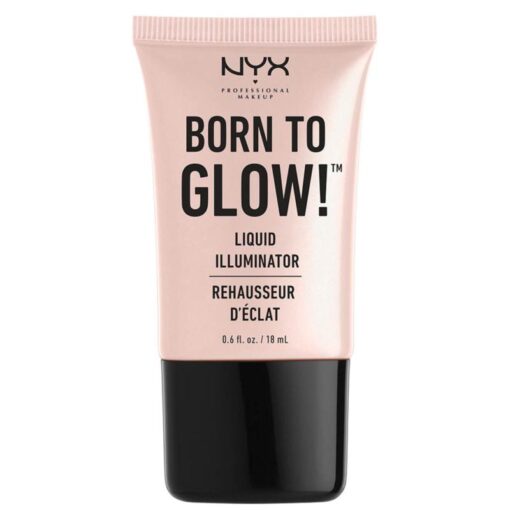 shop NYX Prof. Makeup Born To Glow Liquid Illuminator 18 ml - Sunbeam af NYX Professional Makeup - online shopping tilbud rabat hos shoppetur.dk