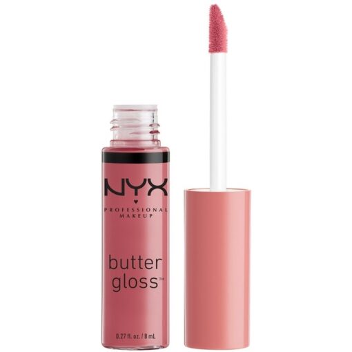 shop NYX Prof. Makeup Butter Gloss 8 ml - Angel Food Cake af NYX Professional Makeup - online shopping tilbud rabat hos shoppetur.dk