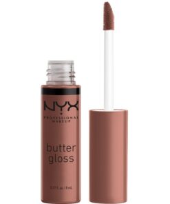 shop NYX Prof. Makeup Butter Gloss 8 ml - Butterscotch af NYX Professional Makeup - online shopping tilbud rabat hos shoppetur.dk