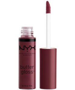 shop NYX Prof. Makeup Butter Gloss 8 ml - Devil's Food Cake af NYX Professional Makeup - online shopping tilbud rabat hos shoppetur.dk