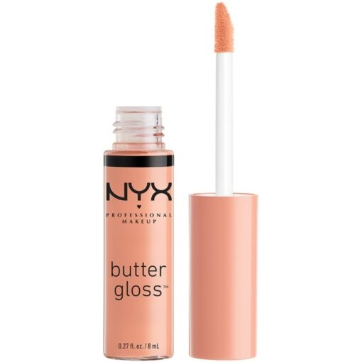 shop NYX Prof. Makeup Butter Gloss 8 ml - Fortune Cookie af NYX Professional Makeup - online shopping tilbud rabat hos shoppetur.dk