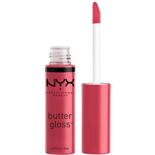 shop NYX Prof. Makeup Butter Gloss 8 ml - Strawberry Cheesecake af NYX Professional Makeup - online shopping tilbud rabat hos shoppetur.dk