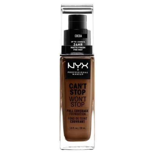 shop NYX Prof. Makeup Can't Stop Won't Stop Foundation 30 ml - Cocoa (U) af NYX Professional Makeup - online shopping tilbud rabat hos shoppetur.dk