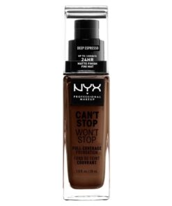 shop NYX Prof. Makeup Can't Stop Won't Stop Foundation 30 ml - Deep Espresso (U) af NYX Professional Makeup - online shopping tilbud rabat hos shoppetur.dk