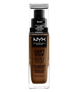 shop NYX Prof. Makeup Can't Stop Won't Stop Foundation 30 ml - Walnut (U) af NYX Professional Makeup - online shopping tilbud rabat hos shoppetur.dk