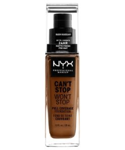 shop NYX Prof. Makeup Can't Stop Won't Stop Foundation 30 ml - Warm Mahogany (U) af NYX Professional Makeup - online shopping tilbud rabat hos shoppetur.dk