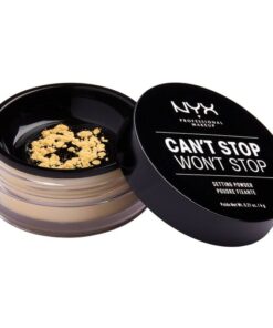 shop NYX Prof. Makeup Can't Stop Won't Stop Setting Powder 6 gr. - Banana af NYX Professional Makeup - online shopping tilbud rabat hos shoppetur.dk