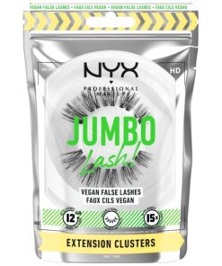 shop NYX Prof. Makeup Jumbo Lash! Vegan False Lashes 10 gr. - 01 Extension Clusters af NYX Professional Makeup - online shopping tilbud rabat hos shoppetur.dk