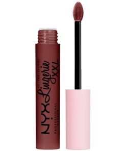 shop NYX Prof. Makeup Lip Lingerie XXL Matte Liquid Lipstick 4 ml - Deep Mesh af NYX Professional Makeup - online shopping tilbud rabat hos shoppetur.dk