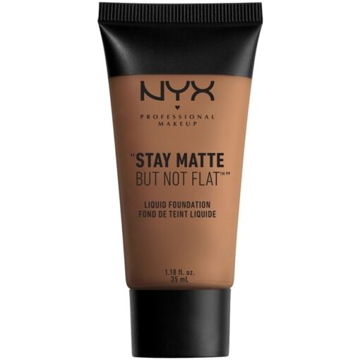 shop NYX Prof. Makeup Stay Matte But Not Flat Liquid Foundation 35 ml - Deep Ric (U) af NYX Professional Makeup - online shopping tilbud rabat hos shoppetur.dk