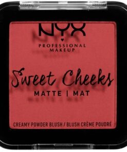 shop NYX Prof. Makeup Sweet Cheeks Creamy Powder Blush 5 gr. - Citrine Rose af NYX Professional Makeup - online shopping tilbud rabat hos shoppetur.dk