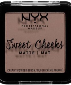 shop NYX Prof. Makeup Sweet Cheeks Creamy Powder Blush 5 gr. - So Taupe af NYX Professional Makeup - online shopping tilbud rabat hos shoppetur.dk