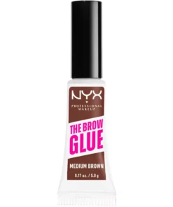 shop NYX Prof. Makeup The Brow Glue Instant Styler 5 gr. - 03 Medium Brown af NYX Professional Makeup - online shopping tilbud rabat hos shoppetur.dk