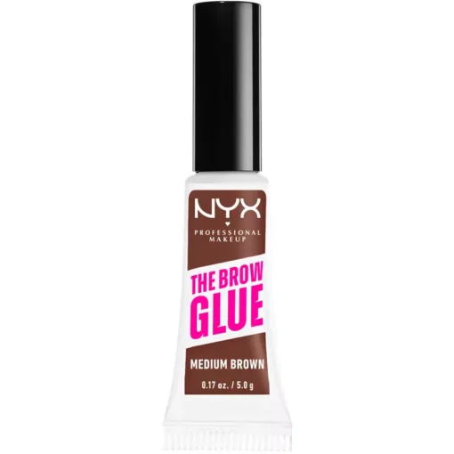 shop NYX Prof. Makeup The Brow Glue Instant Styler 5 gr. - 03 Medium Brown af NYX Professional Makeup - online shopping tilbud rabat hos shoppetur.dk