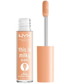 shop NYX Prof. Makeup This Is Milky Gloss 4 ml - 17 Milk N Hunny af NYX Professional Makeup - online shopping tilbud rabat hos shoppetur.dk