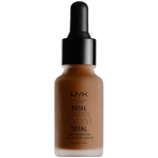 shop NYX Prof. Makeup Total Control Drop Foundation 13 ml - Chestnut (U) af NYX Professional Makeup - online shopping tilbud rabat hos shoppetur.dk