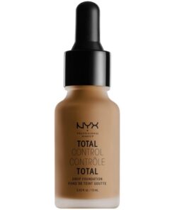 shop NYX Prof. Makeup Total Control Drop Foundation 13 ml - Deep Sable (U) af NYX Professional Makeup - online shopping tilbud rabat hos shoppetur.dk