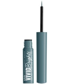 shop NYX Prof. Makeup Up Vivid Brights Liquid Eyeliner 2 ml - 01 Cyan Simp af NYX Professional Makeup - online shopping tilbud rabat hos shoppetur.dk