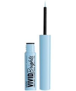 shop NYX Prof. Makeup Up Vivid Brights Liquid Eyeliner 2 ml - 06 Blue Thang af NYX Professional Makeup - online shopping tilbud rabat hos shoppetur.dk