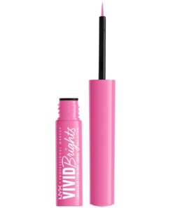 shop NYX Prof. Makeup Up Vivid Brights Liquid Eyeliner 2 ml - 08 Don't Pink Twice af NYX Professional Makeup - online shopping tilbud rabat hos shoppetur.dk