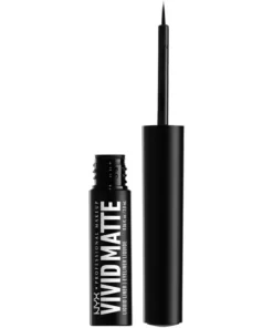 shop NYX Prof. Makeup Vivid Matte Liquid Eyeliner 2 ml - 01 Black af NYX Professional Makeup - online shopping tilbud rabat hos shoppetur.dk