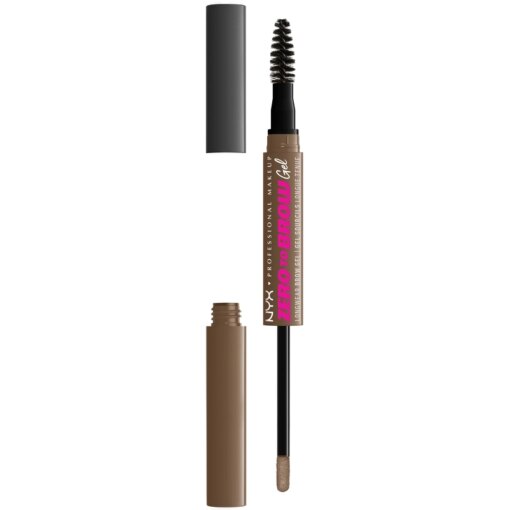 shop NYX Prof. Makeup Zero To Brow Longwear Brow Gel 2 ml - 02 Ash Blonde af NYX Professional Makeup - online shopping tilbud rabat hos shoppetur.dk